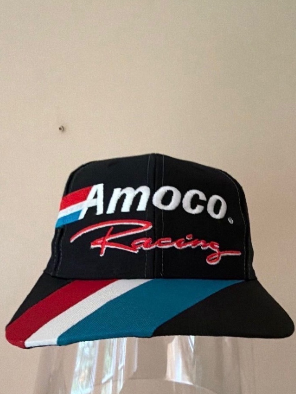 Vintage #93 Blaney Amoco Racing Black Snapback Hat/Cap